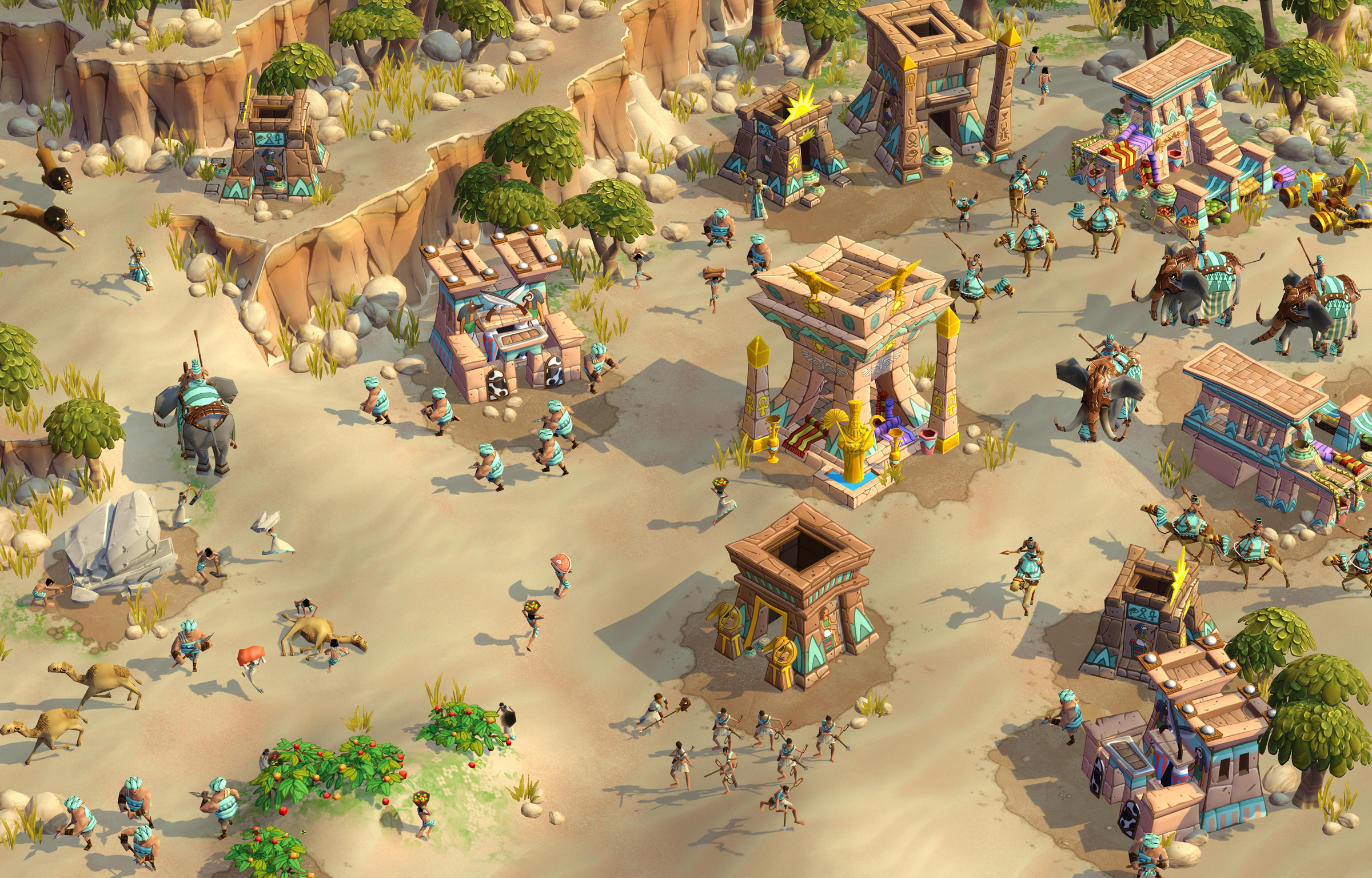 Die Ägypter - Eine der spielbaren Völker in Age of Empires: Online
